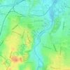 Botanic Gardens topographic map, elevation, terrain