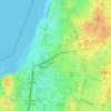 The Track Park topographic map, elevation, terrain