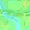 Southwest Dog Park topographic map, elevation, terrain