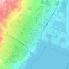 Eilat topographic map, elevation, terrain
