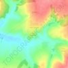 Новое Жедрино topographic map, elevation, terrain