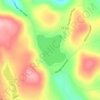 Oquaga Lake topographic map, elevation, terrain