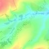 Бубёнки topographic map, elevation, terrain