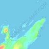 Eilean Ramsay topographic map, elevation, terrain