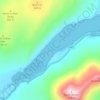 Loch Sligachan topographic map, elevation, terrain