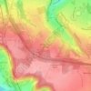 Walderslade Woods topographic map, elevation, terrain