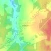 Новофетинино topographic map, elevation, terrain