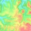 Lakhish topographic map, elevation, terrain