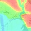 Вахрушева topographic map, elevation, terrain