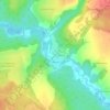 Новый topographic map, elevation, terrain