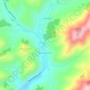 Медведевка topographic map, elevation, terrain