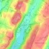 Rahway River topographic map, elevation, terrain