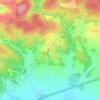 Allone Abba topographic map, elevation, terrain