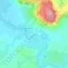 Serein topographic map, elevation, terrain