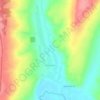 Бакаево topographic map, elevation, terrain