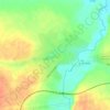 Стрелка topographic map, elevation, terrain