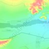 Kochkor River topographic map, elevation, terrain