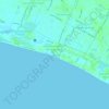 Kuala topographic map, elevation, terrain