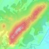 Ирендык topographic map, elevation, terrain