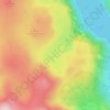 Launchy Tarn topographic map, elevation, terrain