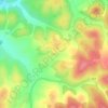 Luzit topographic map, elevation, terrain