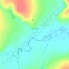 Темяшево topographic map, elevation, terrain