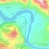 Sunni topographic map, elevation, terrain