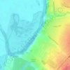 озеро Круглое topographic map, elevation, terrain