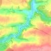 Eau d'heure topographic map, elevation, terrain