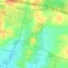 Givat Haim (Ichood) topographic map, elevation, terrain
