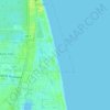 sand dune topographic map, elevation, terrain