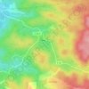 Lac du Merle topographic map, elevation, terrain