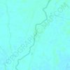 Rio Chico topographic map, elevation, terrain