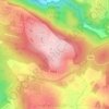 Koranit topographic map, elevation, terrain