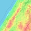Ashkelon topographic map, elevation, terrain