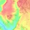 Witcha Copse topographic map, elevation, terrain