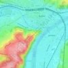 Citadelle de Namur topographic map, elevation, terrain