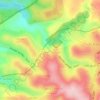 ضاحية البستان topographic map, elevation, terrain