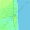 Paje topographic map, elevation, terrain
