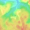 Ильявыр topographic map, elevation, terrain