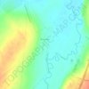 Якты-Куль topographic map, elevation, terrain