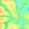 Луковниково topographic map, elevation, terrain