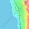 Byblos topographic map, elevation, terrain