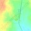 Гогино topographic map, elevation, terrain