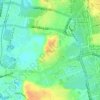 Fostat garden topographic map, elevation, terrain