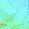 Tensa topographic map, elevation, terrain