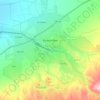 Kyzyl-Kyya topographic map, elevation, terrain