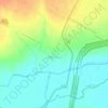 Новоселки topographic map, elevation, terrain