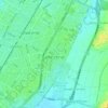 Kiryat Bialik topographic map, elevation, terrain