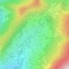 Les Vincents topographic map, elevation, terrain